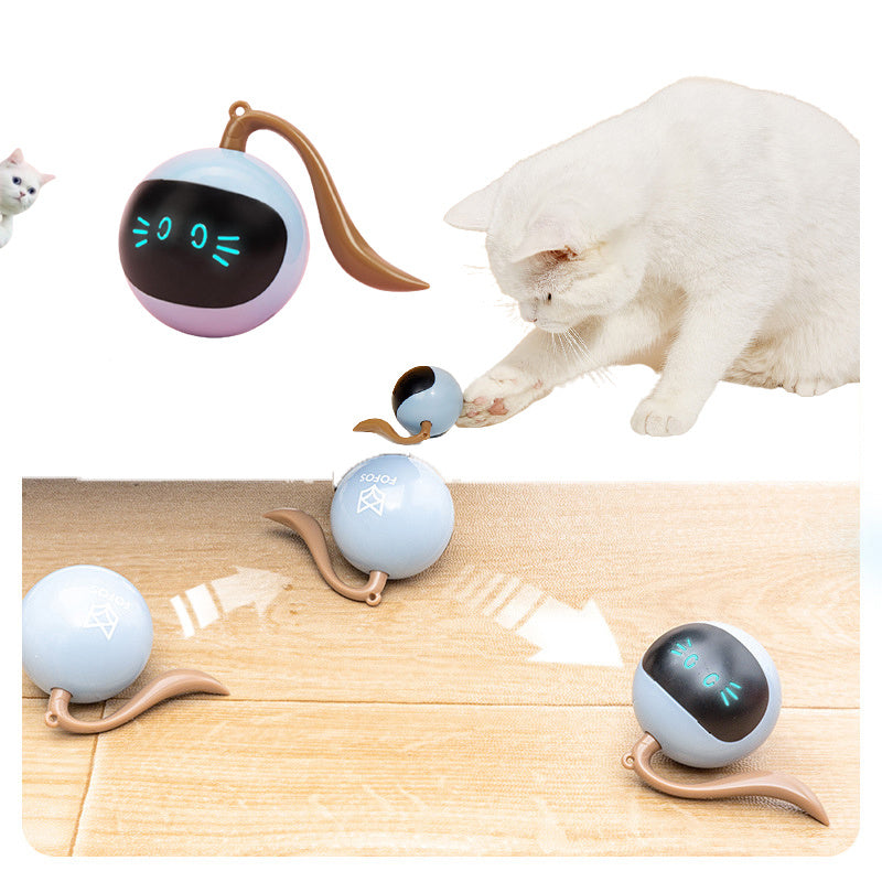 Smart Interactive LED Cat Toy Ball
